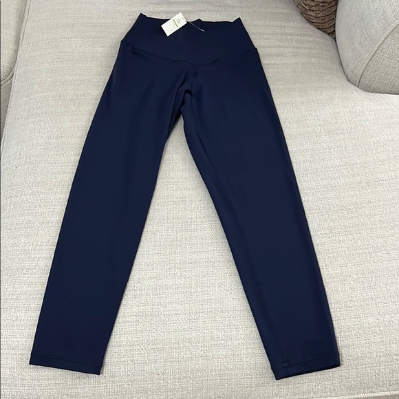 Aerie Navy Crossover High-Rise Leggings - Picture 2 of 4